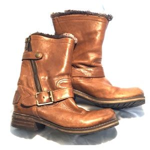 Clarks Indigo leather boots